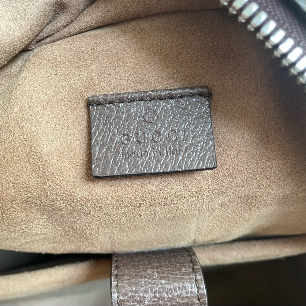 Gucci Large GG Web Supreme Monogram Backpack Unisex - Picture 11 of 16